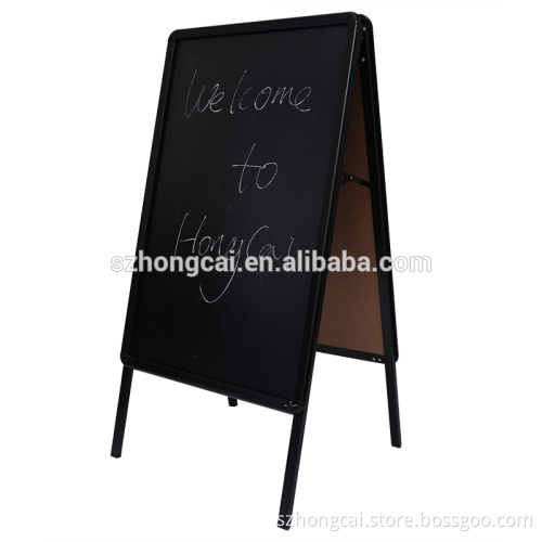 Good quality Aluminum A board poster stand with double side